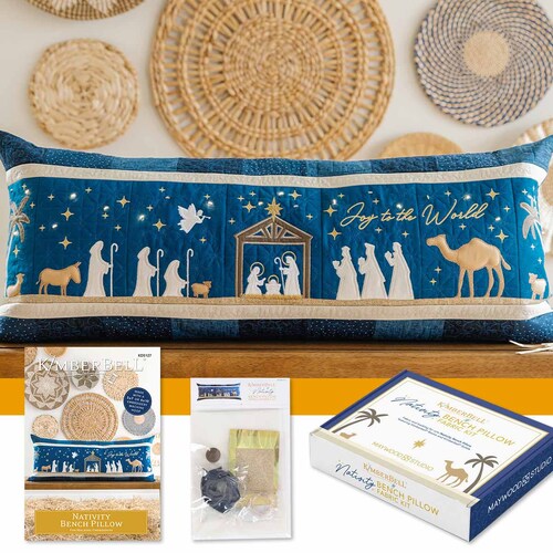 Nativity Bench Pillow Complete Project Kit