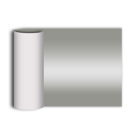 Silver Metallic Poli-Flex Turbo HTV 30cm x 100cm