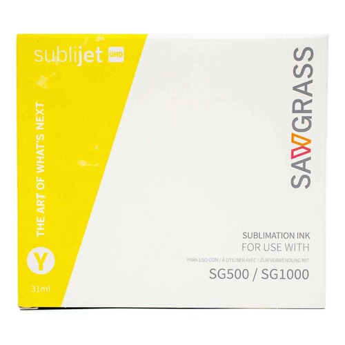 Sawgrass Ink - Yellow Standard 31mL - Suits SG500/SG1000