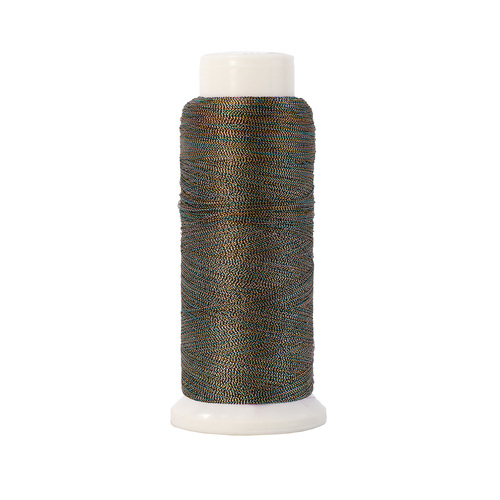 Softlight Metallic Black Fantasy 1500m Embroidery Thread