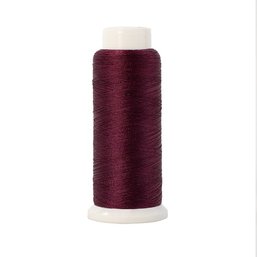 Softlight Metallic Burgundy 1500m Embroidery Thread