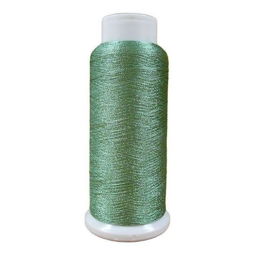 Softlight Metallic Mint Green 1500m Embroidery Thread