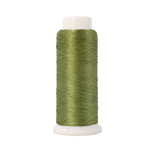 Softlight Metallic Pale Lime 1500m Embroidery Thread