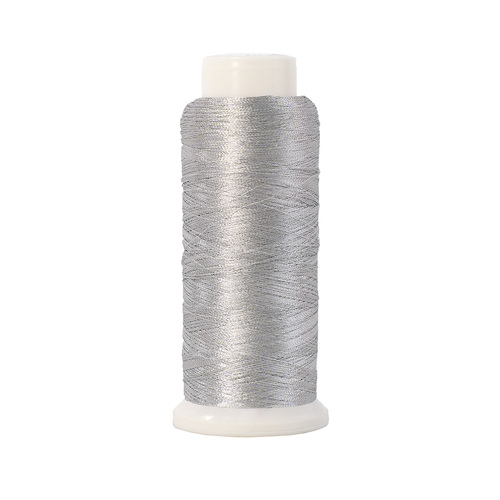 Softlight Metallic Silver 1500m Embroidery Thread