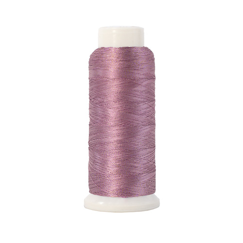 Softlight Metallic Silver Rose 1500m Embroidery Thread