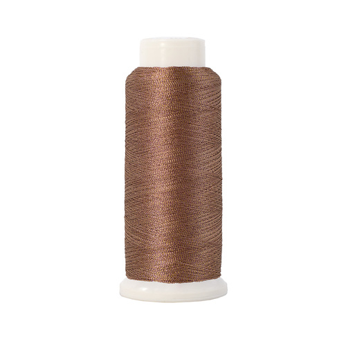 Softlight Metallic Taupe 1500m Embroidery Thread