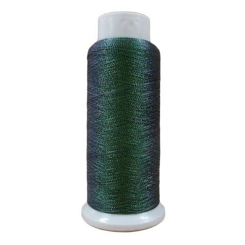 Softlight Metallic Velvet Green 1500m Embroidery Thread