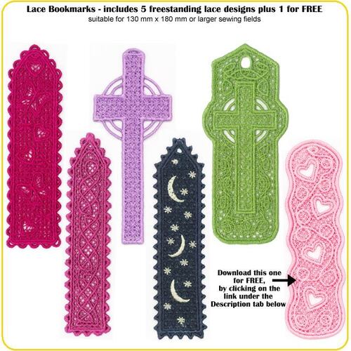 Lace Bookmarks by Dawn Johnson Download