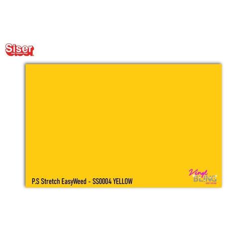 Yellow Siser Stretch HTV 30x50cm