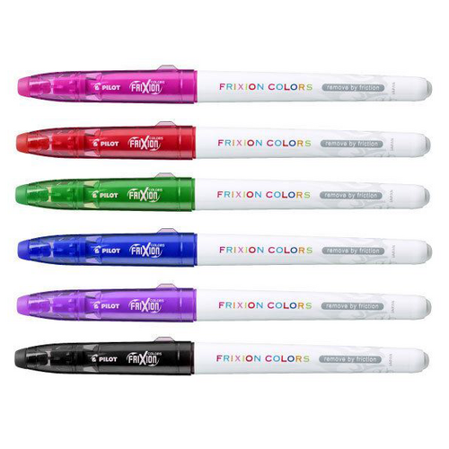 Pilot Frixion Colour 6pk