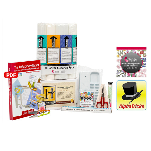 Starter Machine Embroidery Bundle