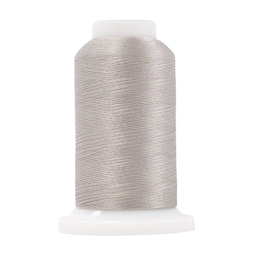 Fine Line Embroidery Thread 1500m - Silver 