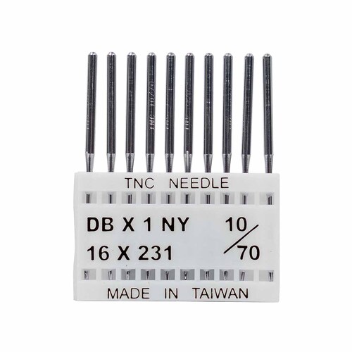 TNC 70/10 Regular Point Standard Industrial Straight Stitch Needle 10 pack