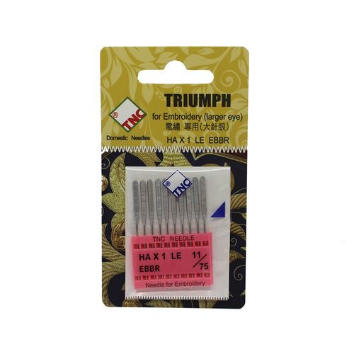 TNC 75/11 Embroidery Needle - 10 Pack