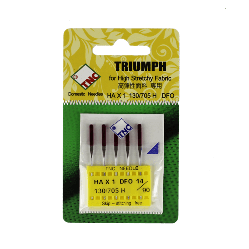 TNC 90/14 Purple Tip Embroidery Needle for Janome Machines - 5 Pack