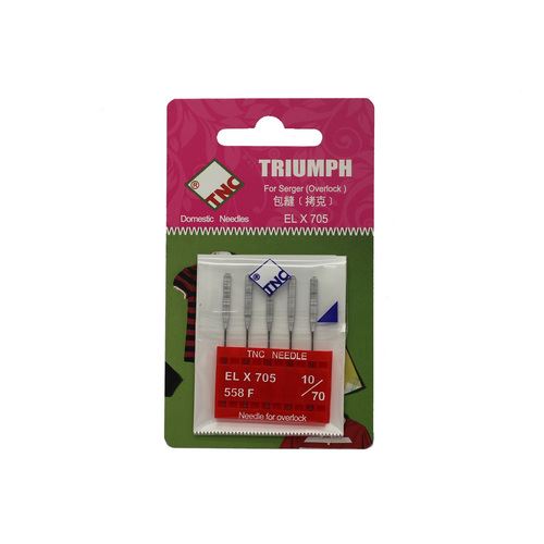 TNC 70/10 Overlocker Needle - 5 Pack