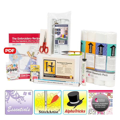 Ultimate Machine Embroidery Bundle
