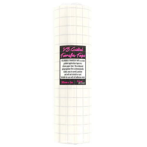 Vinyl Bling Gridded Transfer Tape