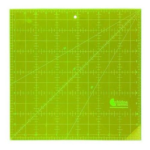 Patchwork Quilting Square Ruler 12.5" x 12.5"