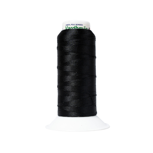 Bonded Polyester UV Thread 500m - Black