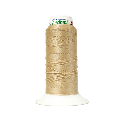 Bonded Polyester UV Thread 500m - Beige