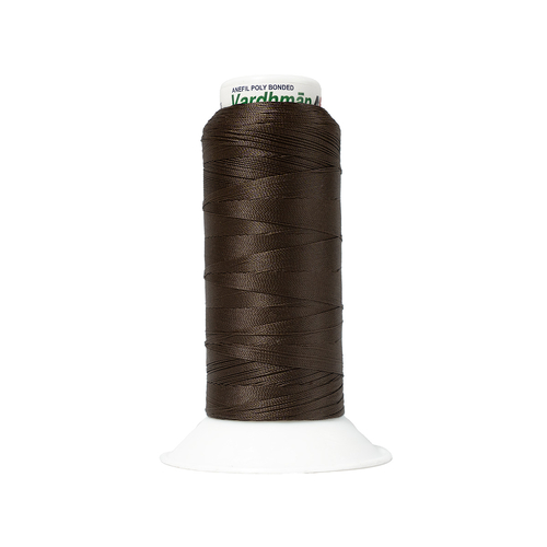Bonded Polyester UV Thread 500m - Brown