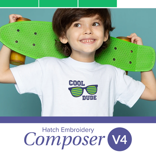Hatch Embroidery Composer Version 4 by Wilcom