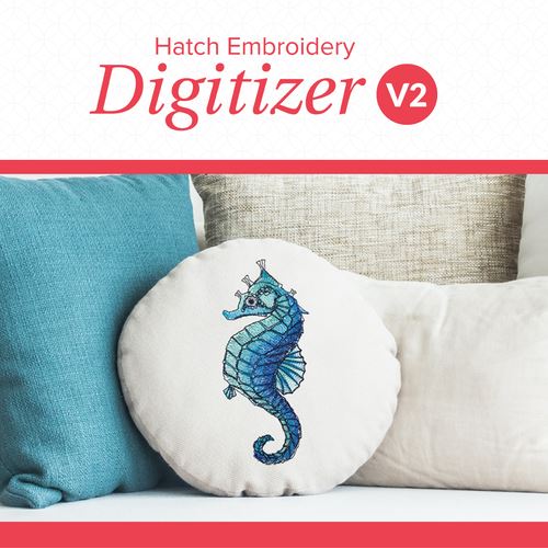 Hatch Embroidery Digitizer Version 2 by Wilcom