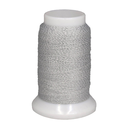Woolly Metallic Silver Thread