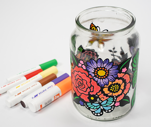 Decorated Jar Candle Holder main image