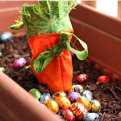 Easter carrot bag project