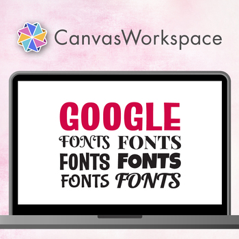 Adding Google Fonts to CanvasWorkspace‍ main image