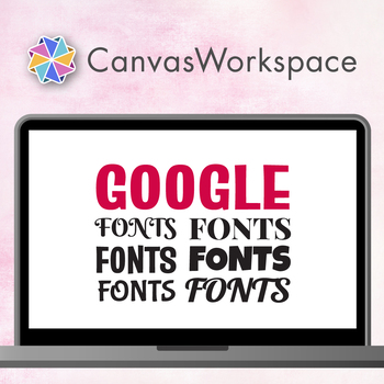 Adding Google Fonts to CanvasWorkspace main image