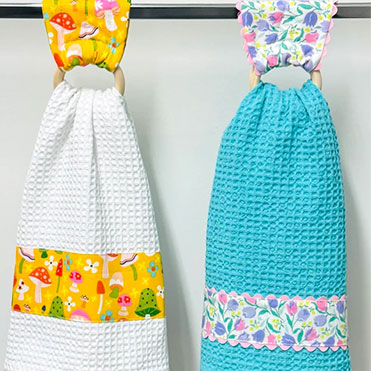 DIY Double Ring Tea Towel Set project