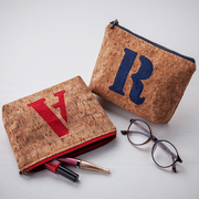 Initialed Cork Pouch main image