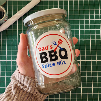 Fathers Day BBQ Spice Jar main image
