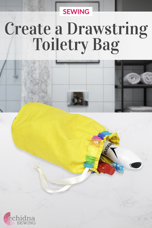 Drawstring Toiletry Bag main image