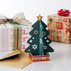 3D Christmas Tree Card main image