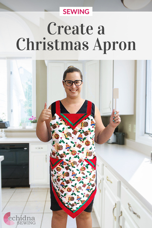 Christmas apron main image