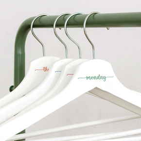 Personalised Wooden Hangers main image